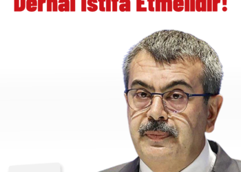 Yusuf Tekin Derhal İstifa Etmelidir!